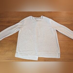 Ann Taylor LOFT Split Back Sweater Cream Size Extra Large